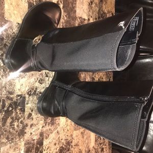 Girls Michael Kors black boots